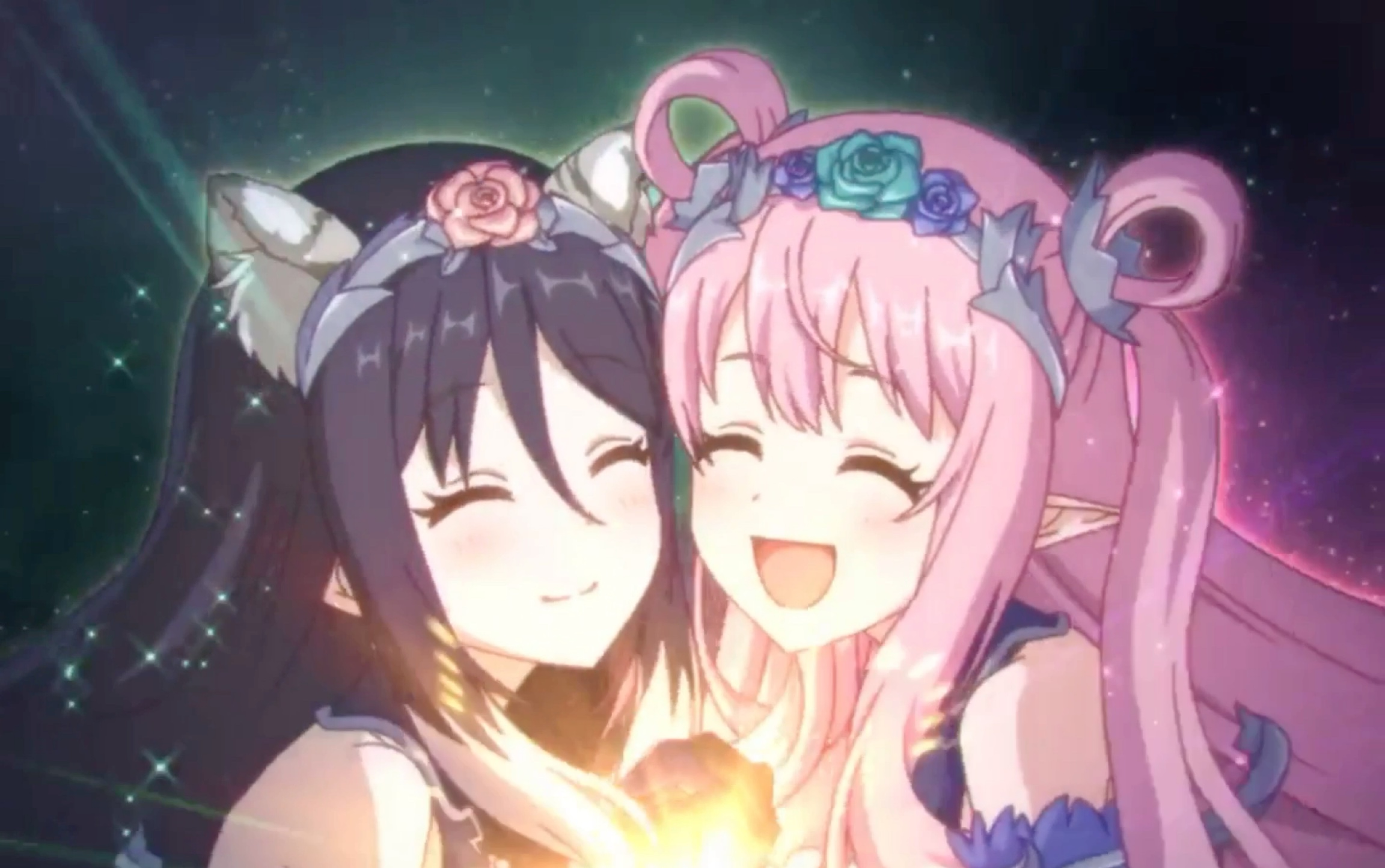 【公主连结】第一张双人卡 fes初音61栞技能展示