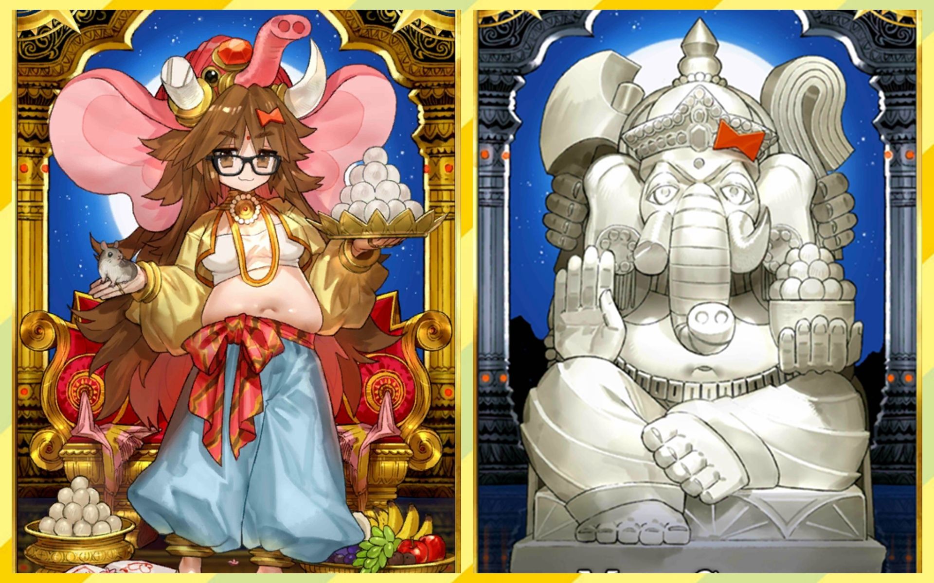 【fgo】伟大的石像神/吉娜可·加里吉利 2种宝具语音【#晴子酱】_哔哩