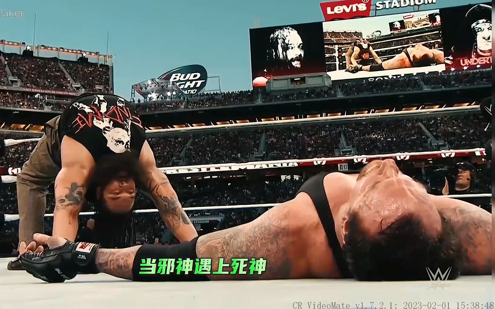 wwe邪神vs死神的梦幻之战,布雷怀亚特vs送葬者,摔迷必看