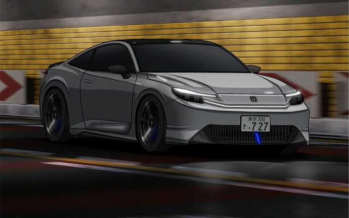 【instagram】本田新prelude混动型轿跑概念车行驶动画