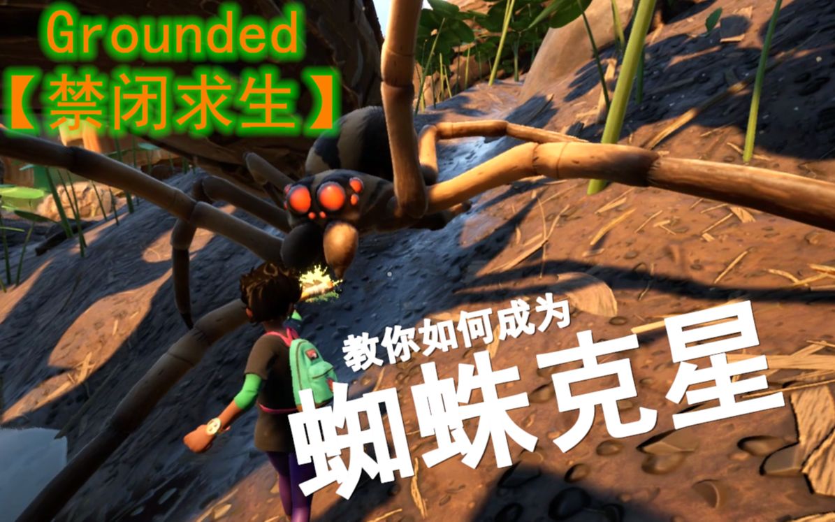 教你如何成为蜘蛛克星grounded禁闭求生教程实战演示