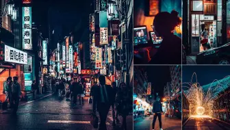 【手机调色教程】怎么调街拍夜景青橙色调人像照片高级感扫街青橙风格后期手机版lr调色教程附dng格式lr青橙色调预设下载
