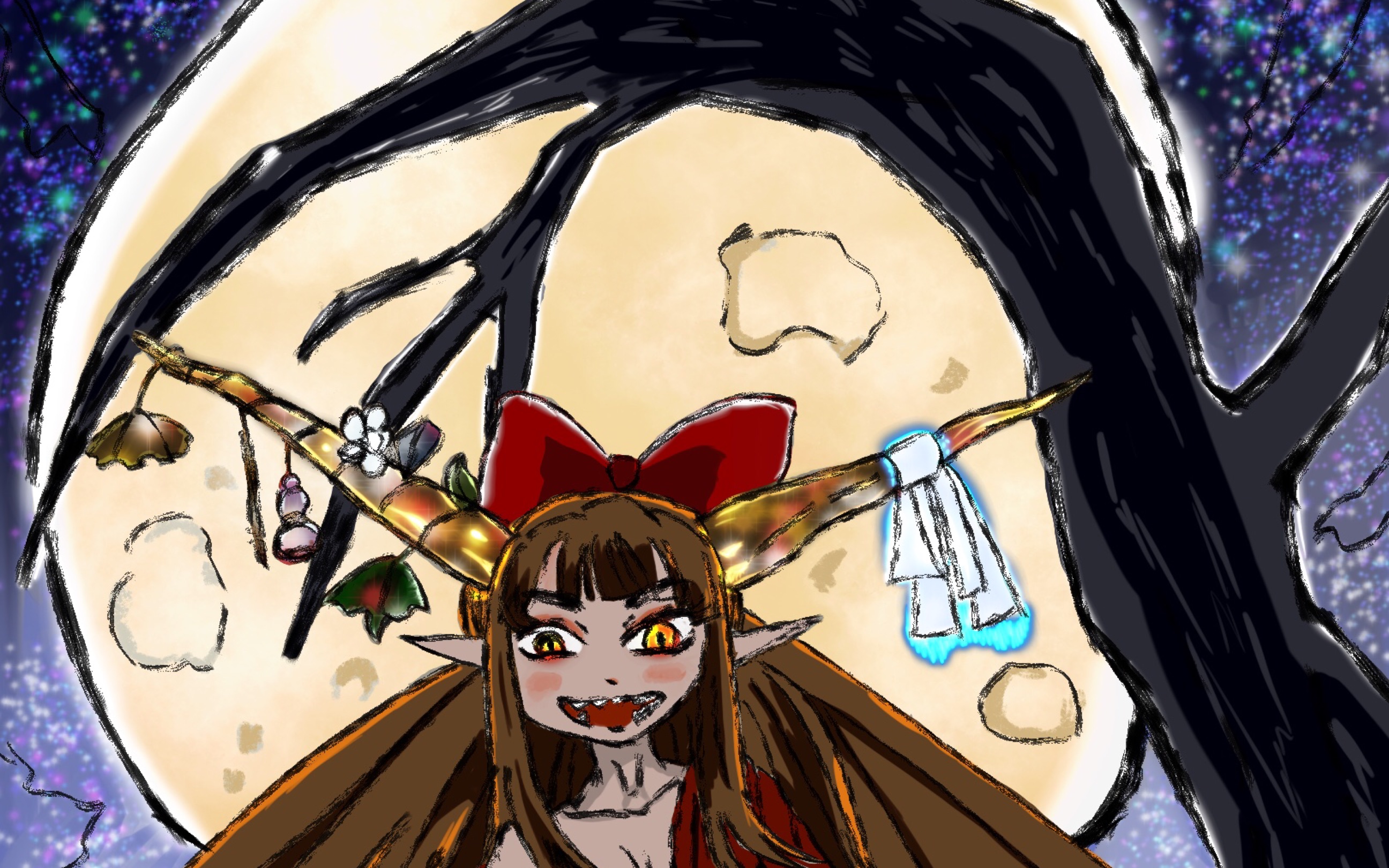 东方绘画伊吹萃香