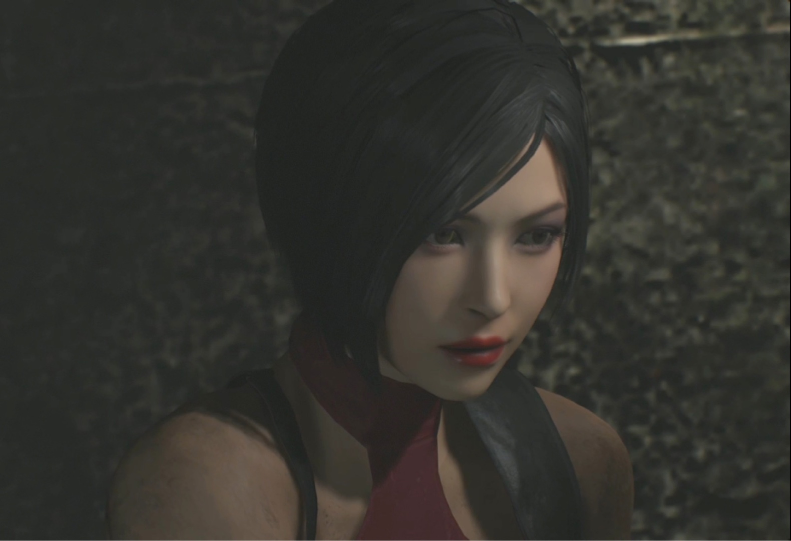 气氛有一点点暧昧～#residentevil2 #biohazard2 #艾达 #promise