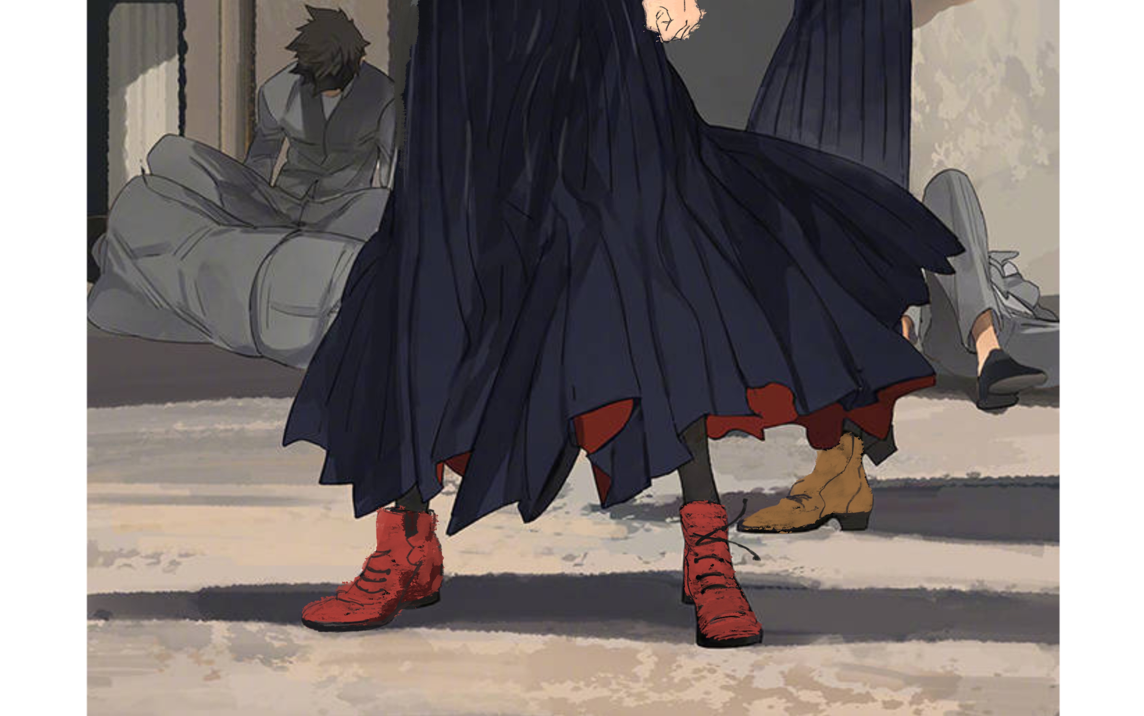 咒术回战舞蹈描改小虎跳舞大爷出镜1s