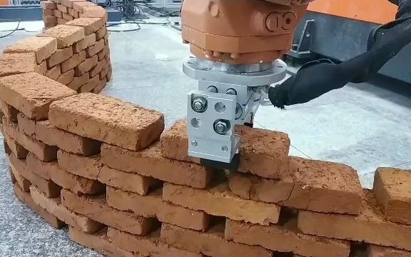 数字建造_建筑机械臂搬砖