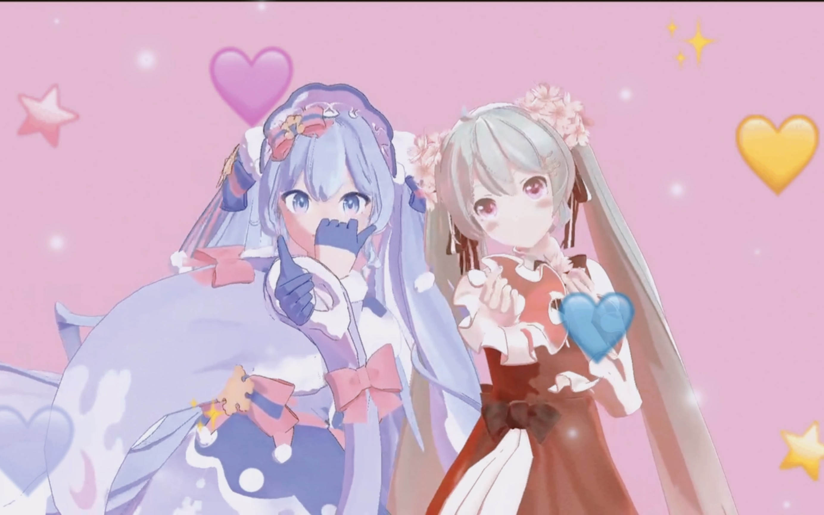 [图]【MMD】不同季节的咪哭两枚呀～【初音未來】