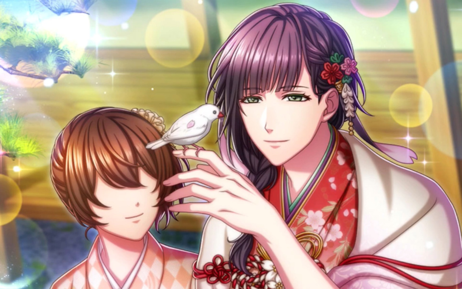 【梦100】国服「初日吟诵的恋之歌」樱花(未觉 月觉 秘密)剧情 (cv:花