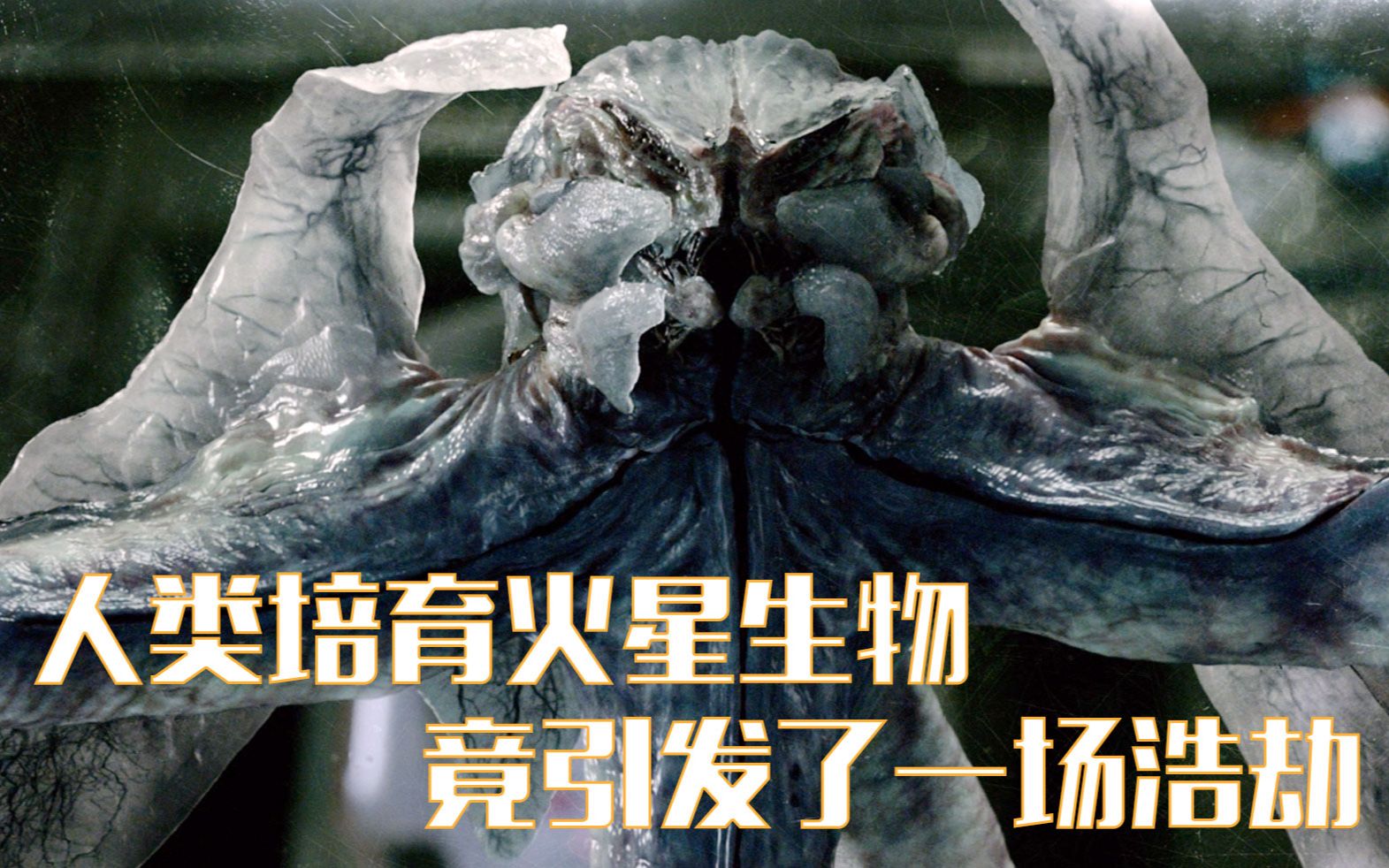 活动作品人类培育火星生物结果变成怪物异形毁灭了空间站造成惨剧