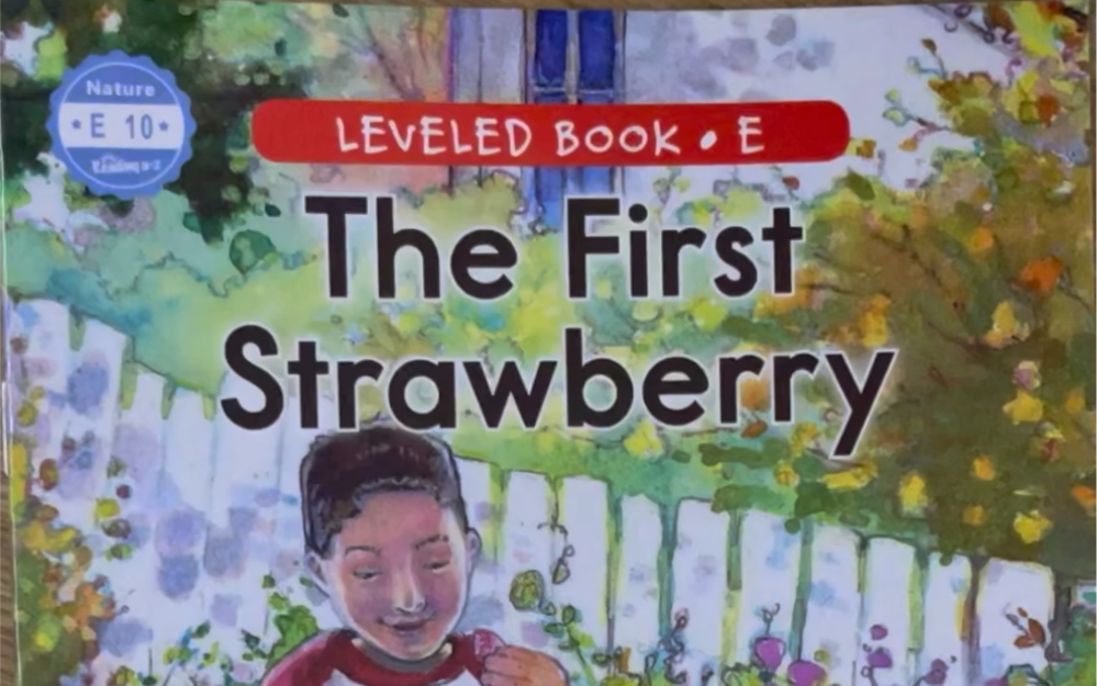 少儿英语RAZ分级阅读E 10 The first strawberry 第一个草莓哔哩哔哩bilibili