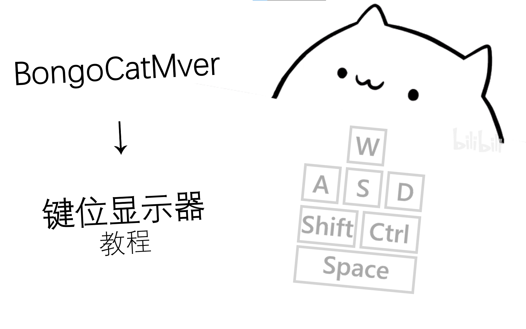 桌面小貓bongocatmver改按鍵顯示器