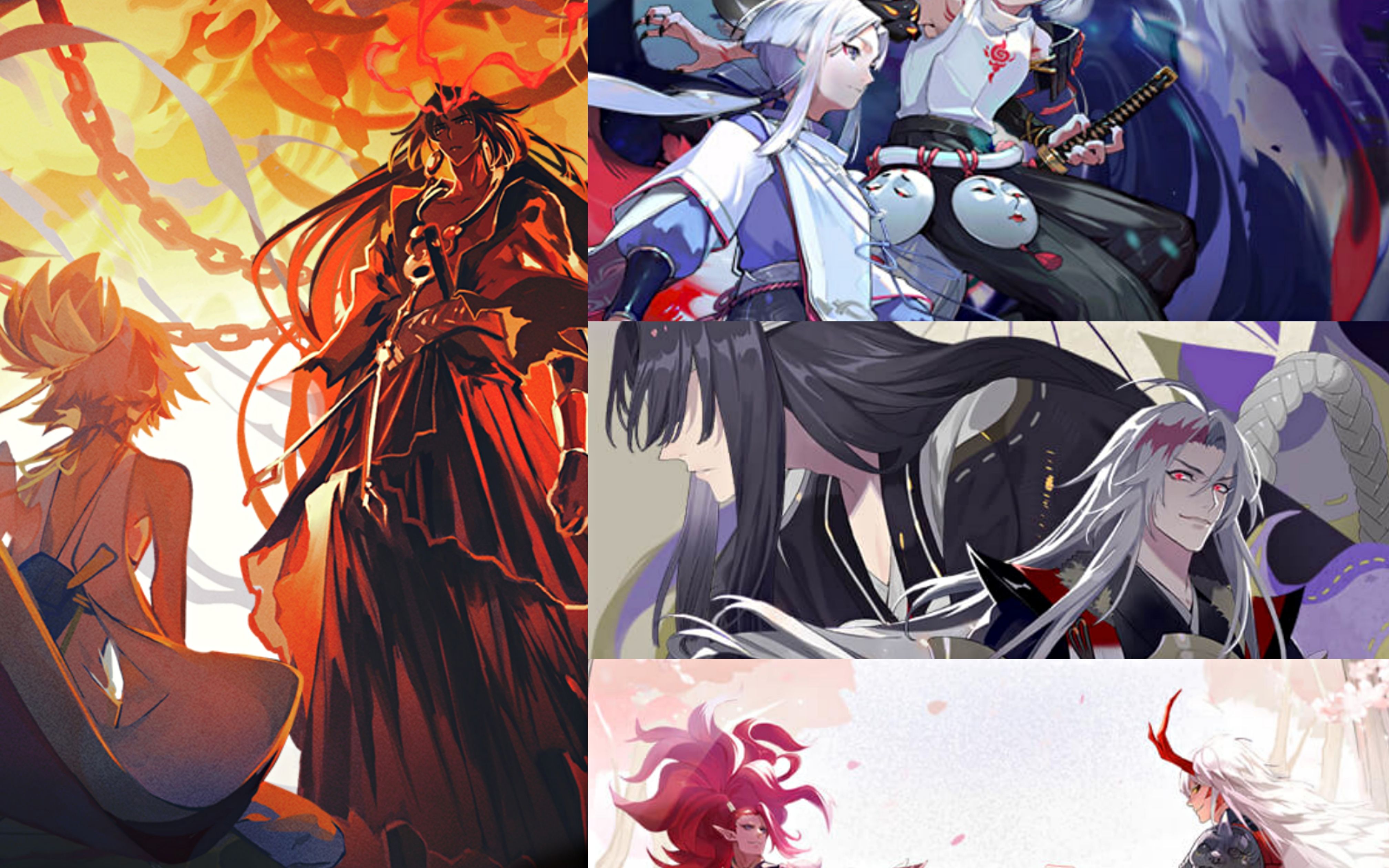 【阴阳师|修帝|光切|酒茨|晴白】 《我心之人》 问就是全员be 刀刀更