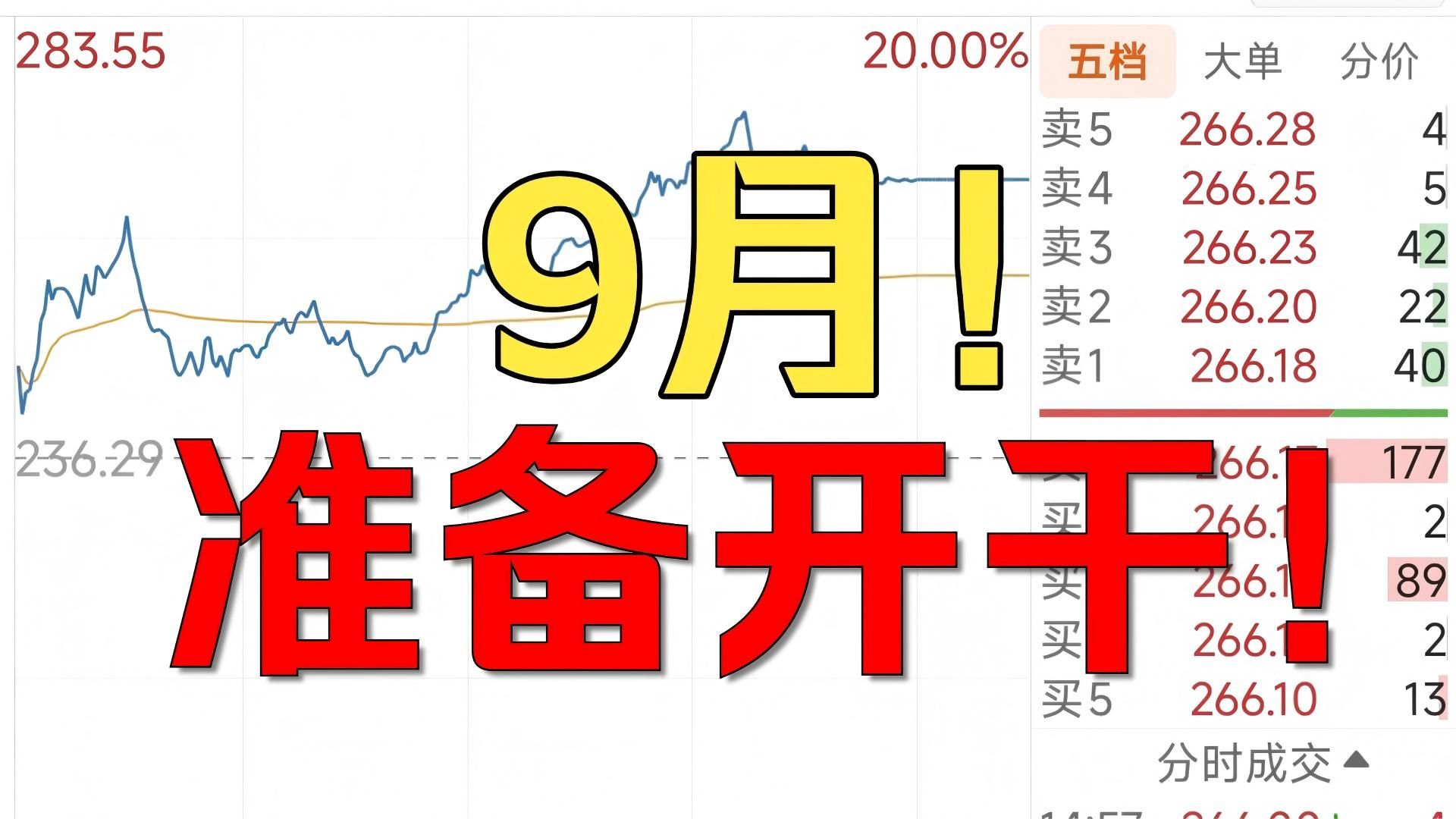 地产招笑！创新药退潮！证券4板！银行捞钱！煤炭发力！种地调整！科技震荡！明天！9月第一天！何去何从！