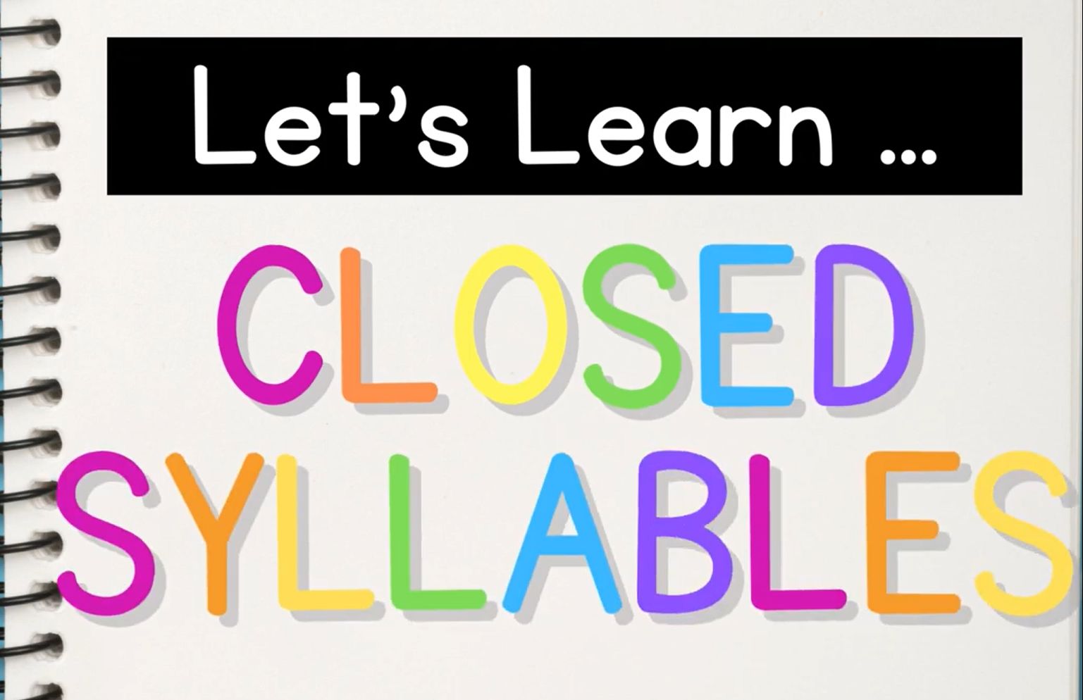自然拼读-闭音节Closed_Syllables_{Syllable_Types}