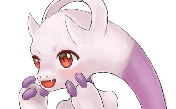 【绘画过程/板绘】刚刚超级进化的超梦