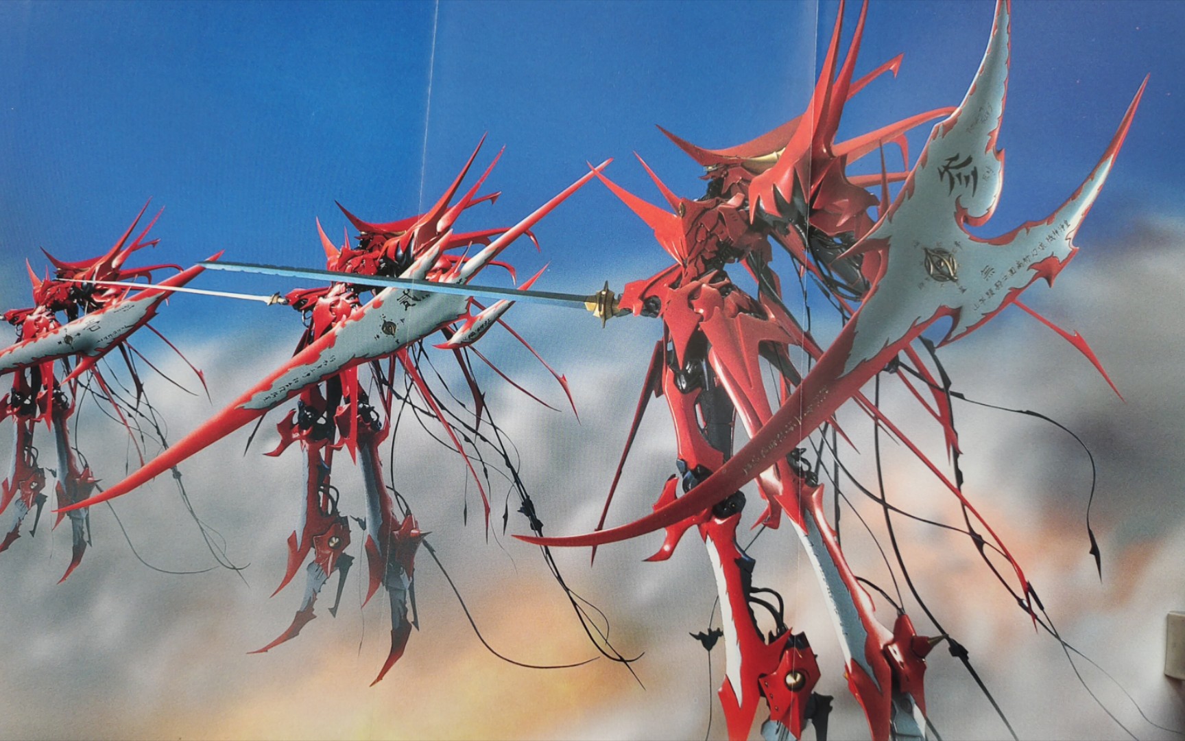 《五星物语》"焰星绯帝 黄金骑士"手办写真,涂装教程