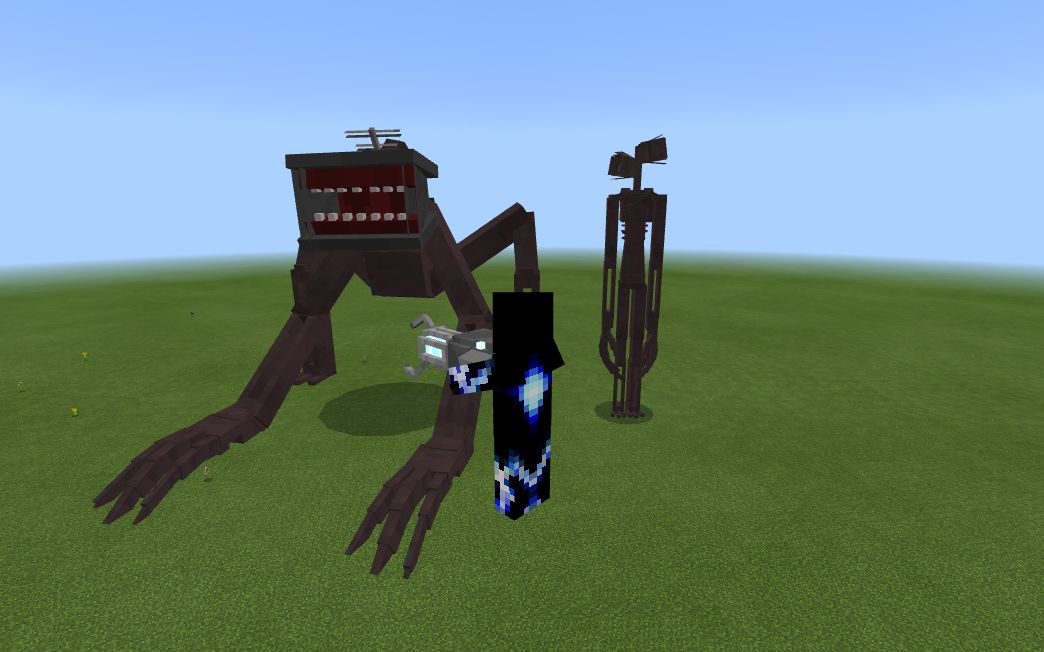 【我的世界】人形恐怖【都市传说】addon更新了?