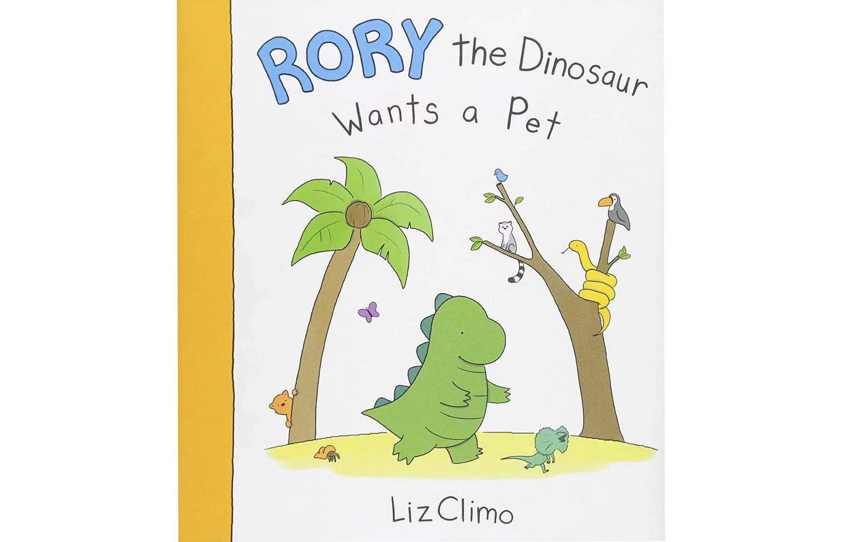 [图]柠檬为你读故事｜英文绘本rory the dinosaur wants a pet｜英语启蒙｜亲子阅读｜早教启蒙