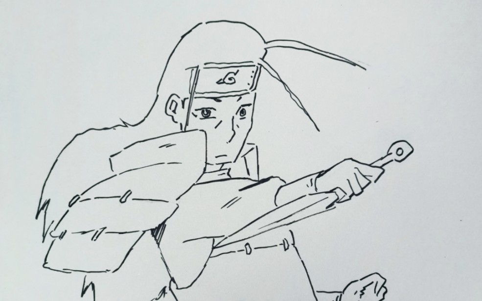 "#火影忍者 #灵魂画手 #千手柱间