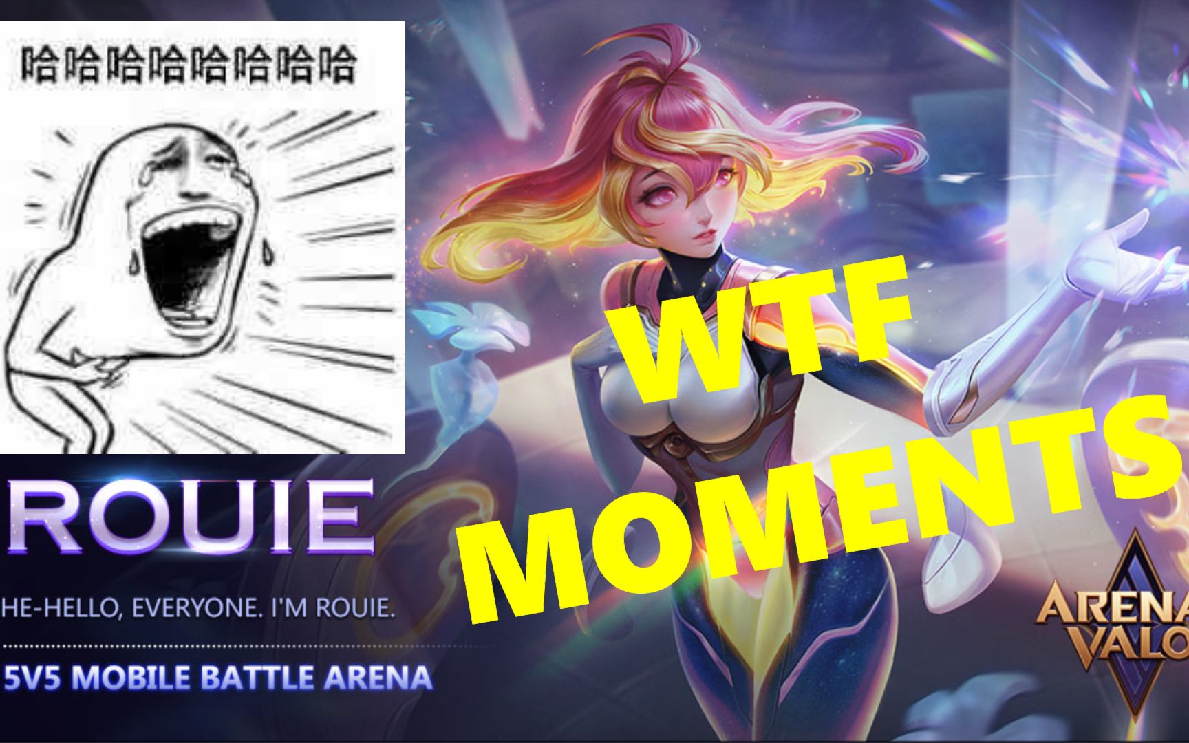 [图]AOV WTF moments - Funny moments Vol 1搞笑合辑 | 王者荣耀 | 传说对决 | Liên Quân Mobile