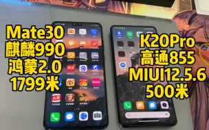 Download Video: 1799元的Mate30竟然干不过500元的K20Pro？麒麟990大战高通855