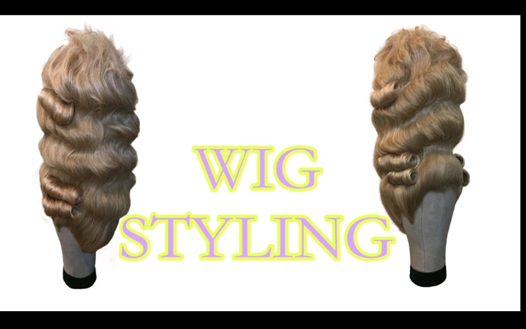 18世纪凡尔赛发型油管详细教程假发片