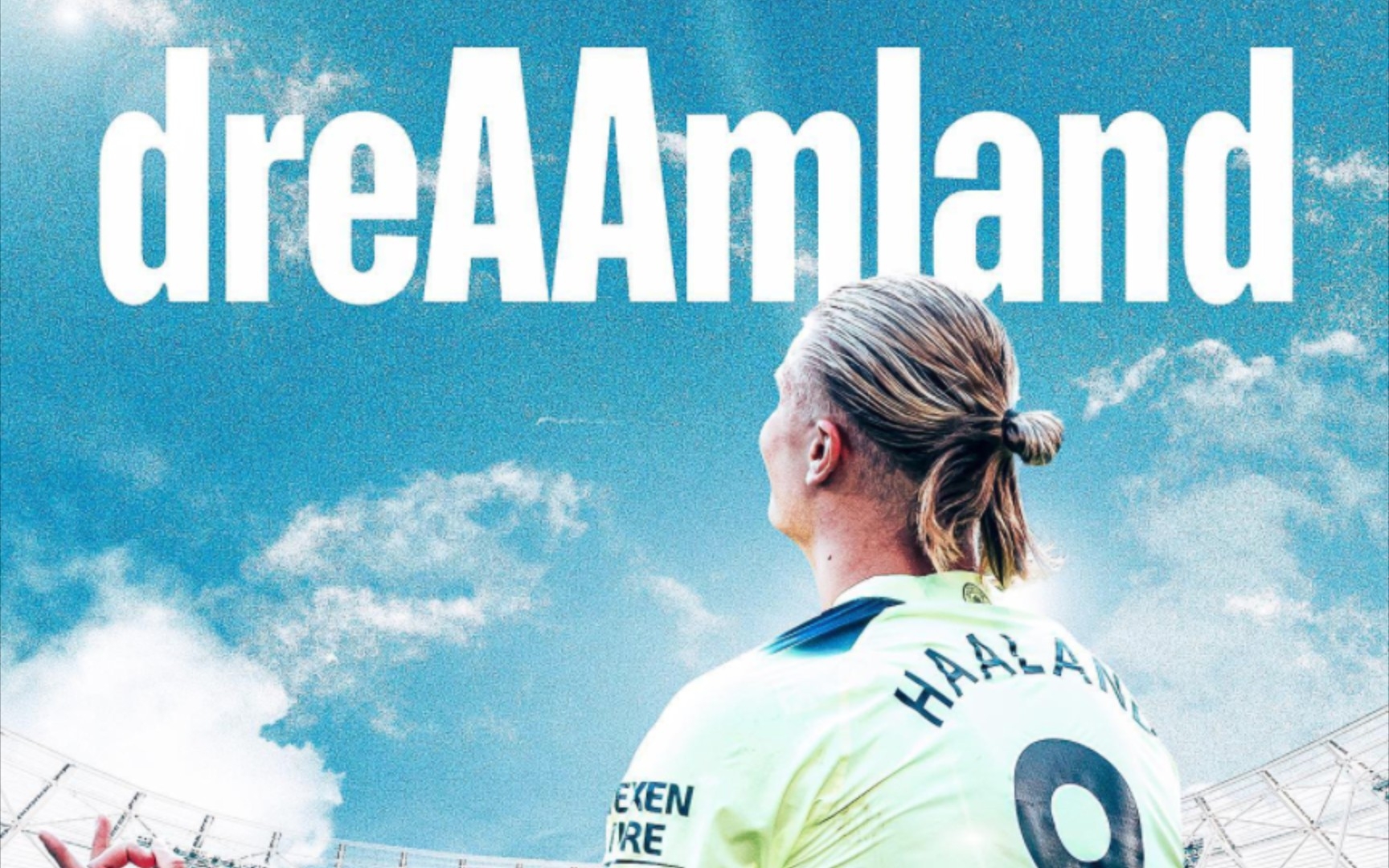 梦中情锋哈兰德曼城生涯首个运动战进球