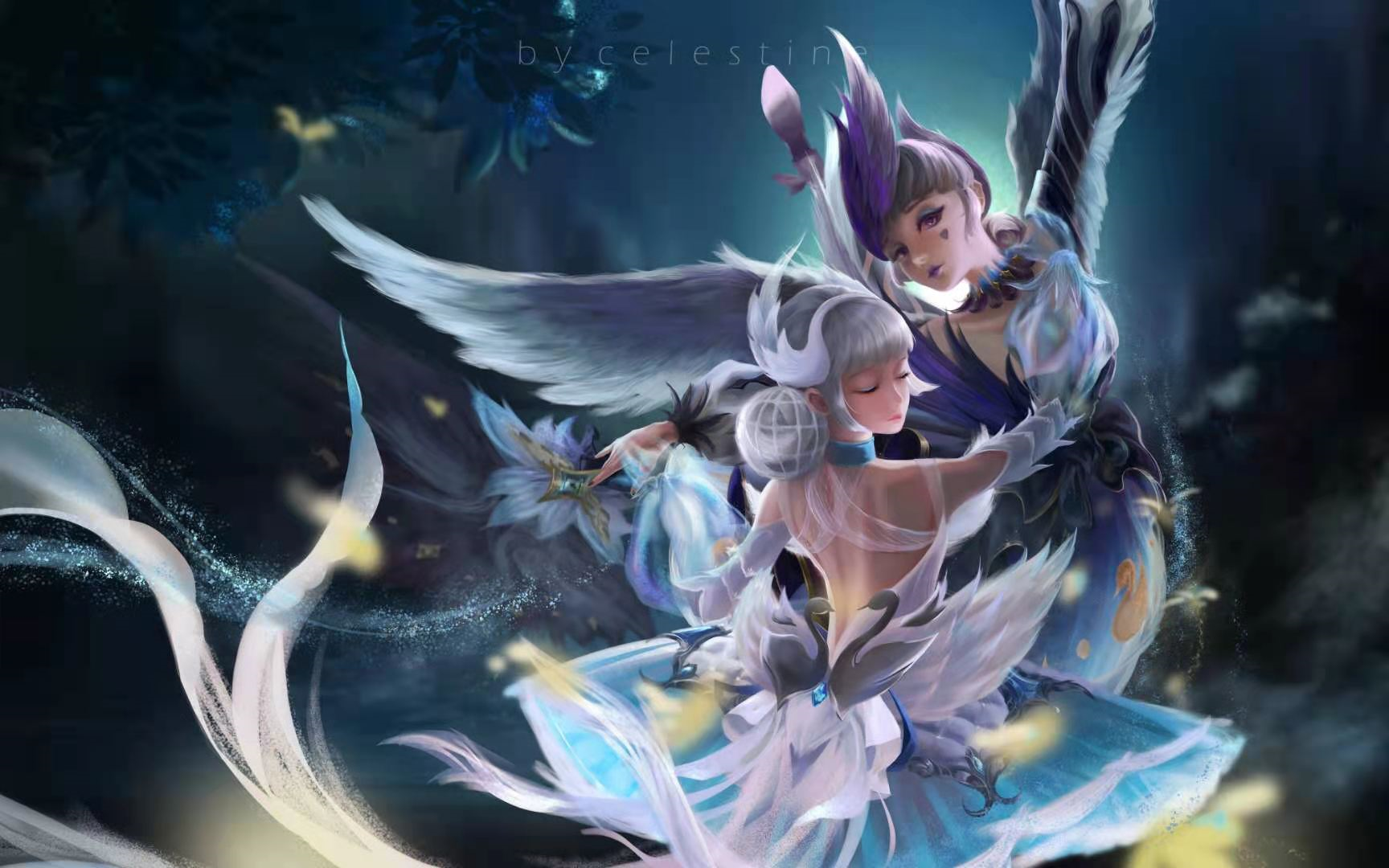 这么朴实的标题肯定没有人会点进去看的【小乔天鹅之梦】 王者荣耀