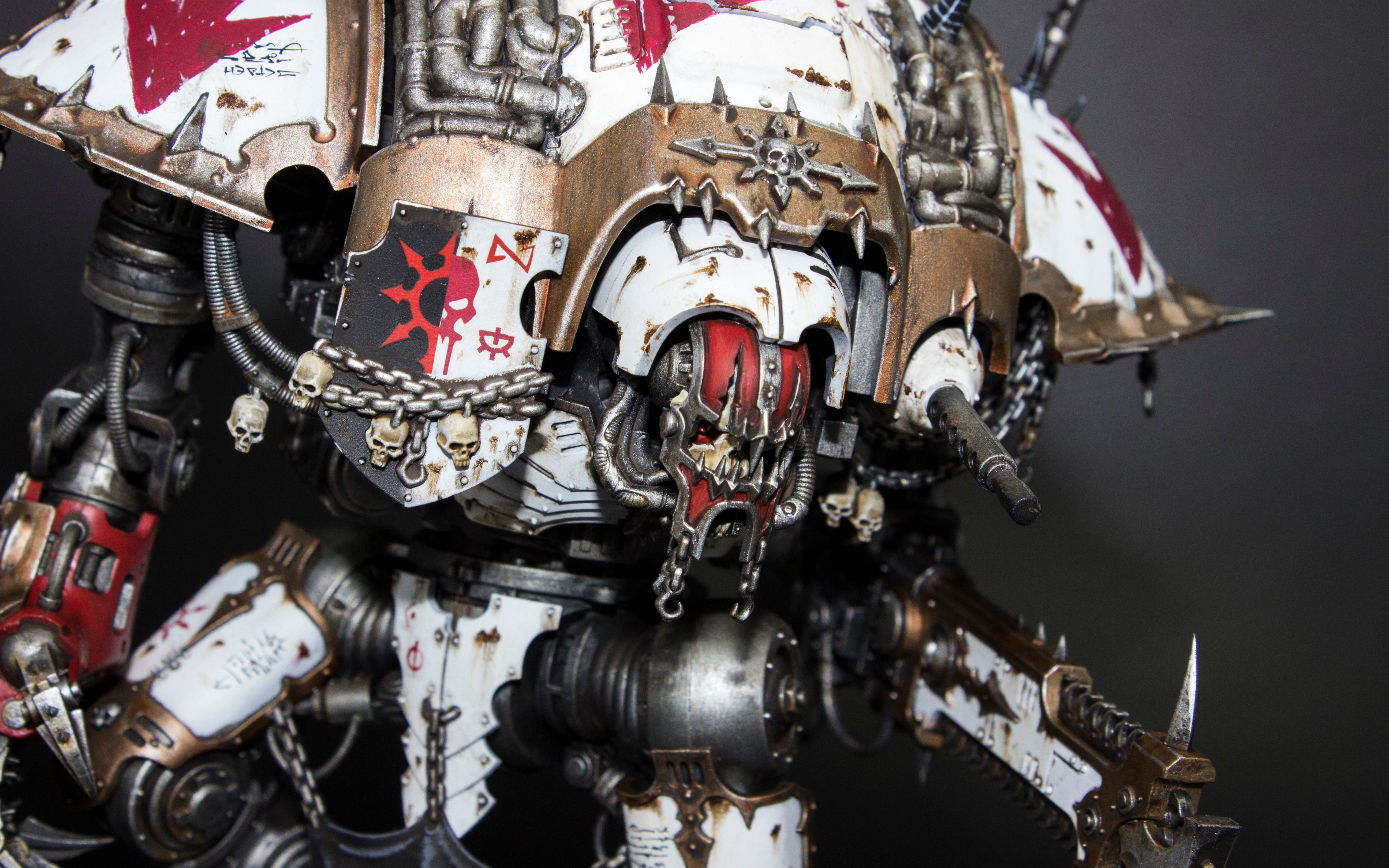 战锤40k 混沌骑士 骑士泰坦 亵渎者 chaos knight desecrator  闲鱼