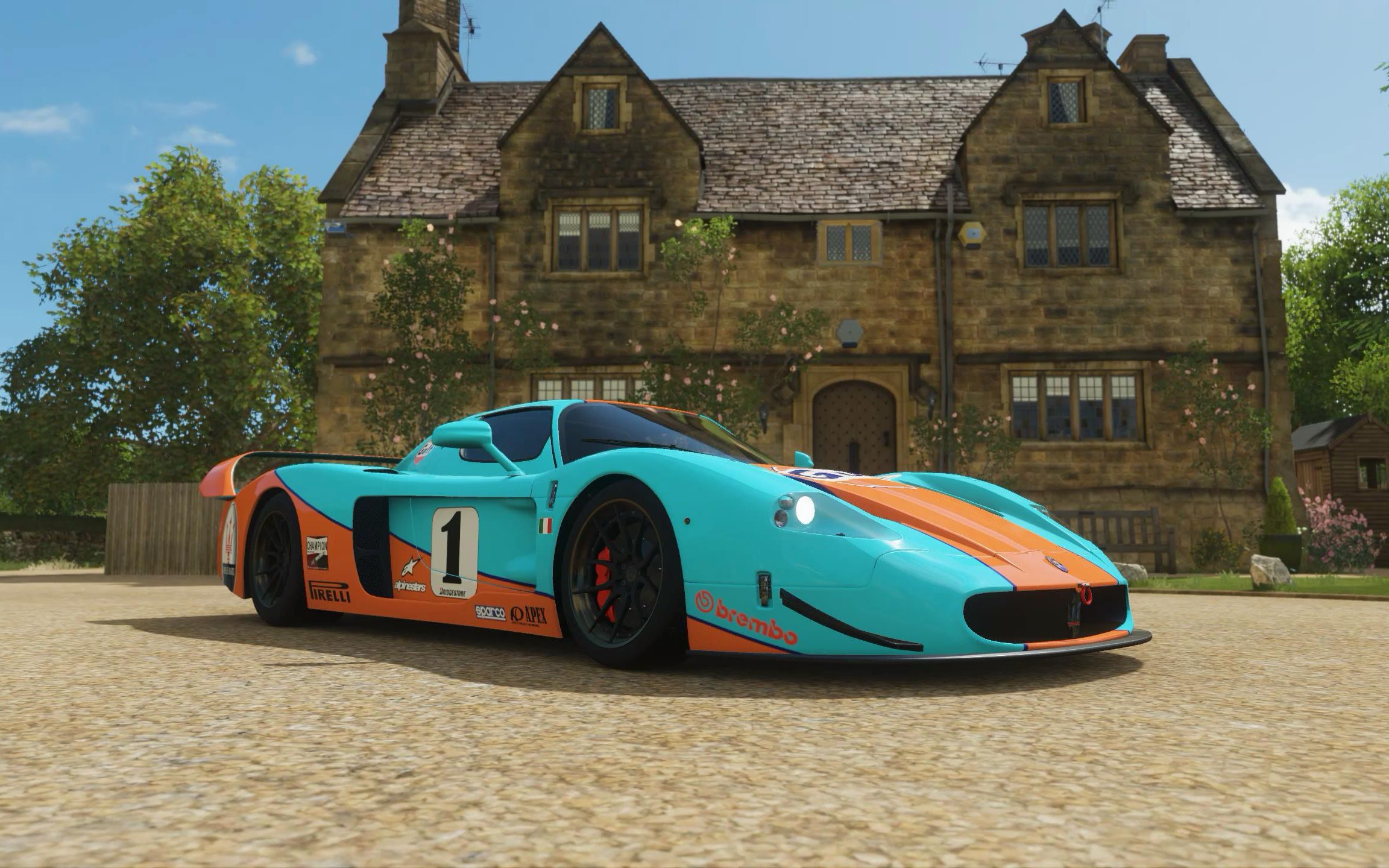 地平线4:玛莎拉蒂 maserati 2004款 mc12 性能s2超跑