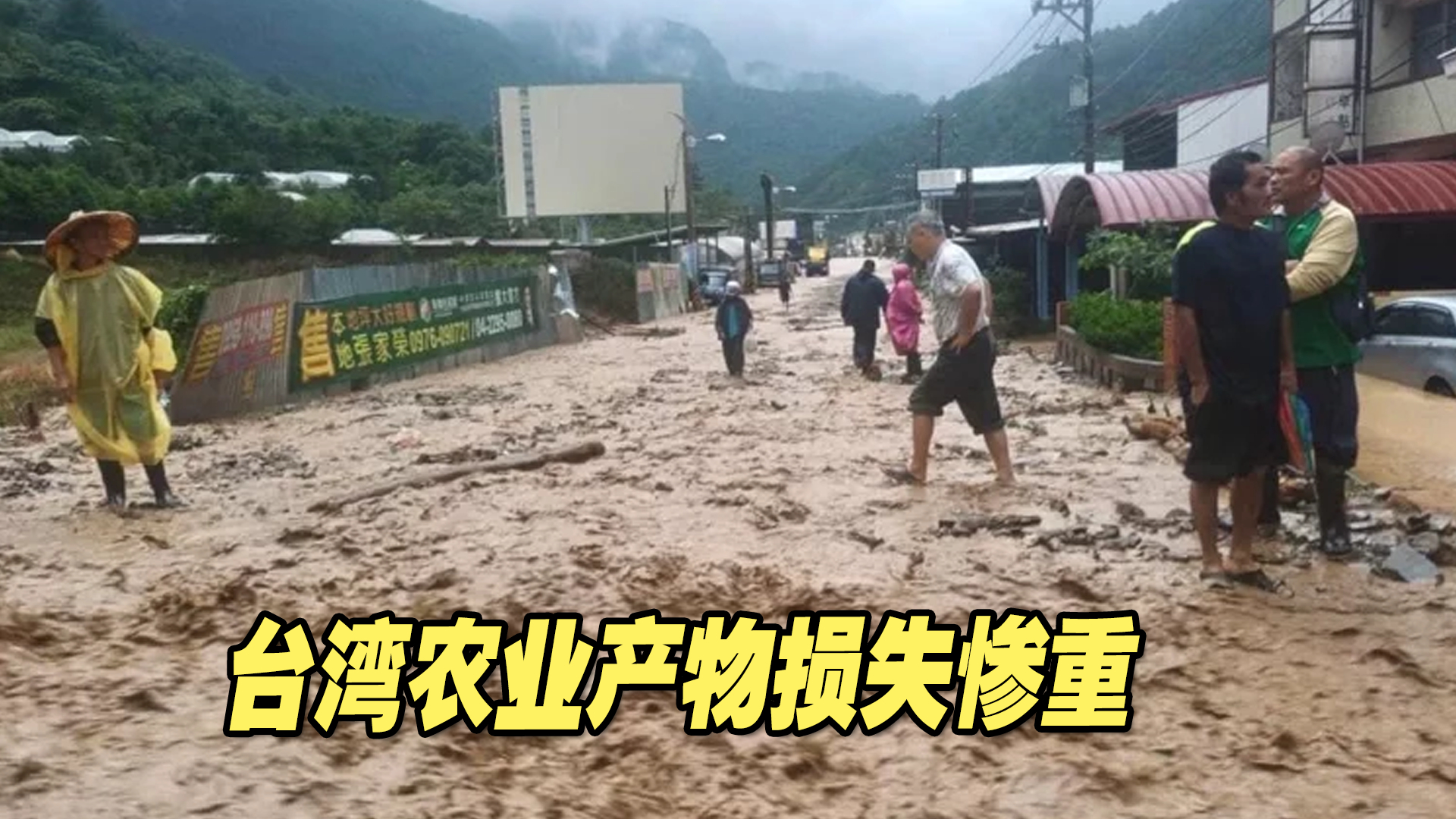 台风“卡努”给台湾多地带来强降雨,农业产物损失惨重哔哩哔哩bilibili