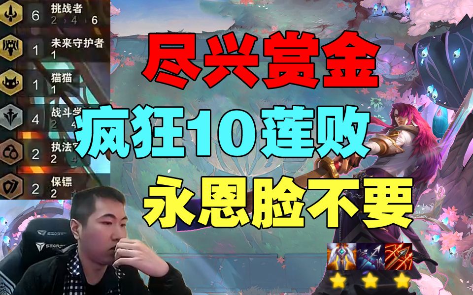 红莲:尽兴赏金疯狂10莲败永恩脸都不要了5-1就三星一顿砍