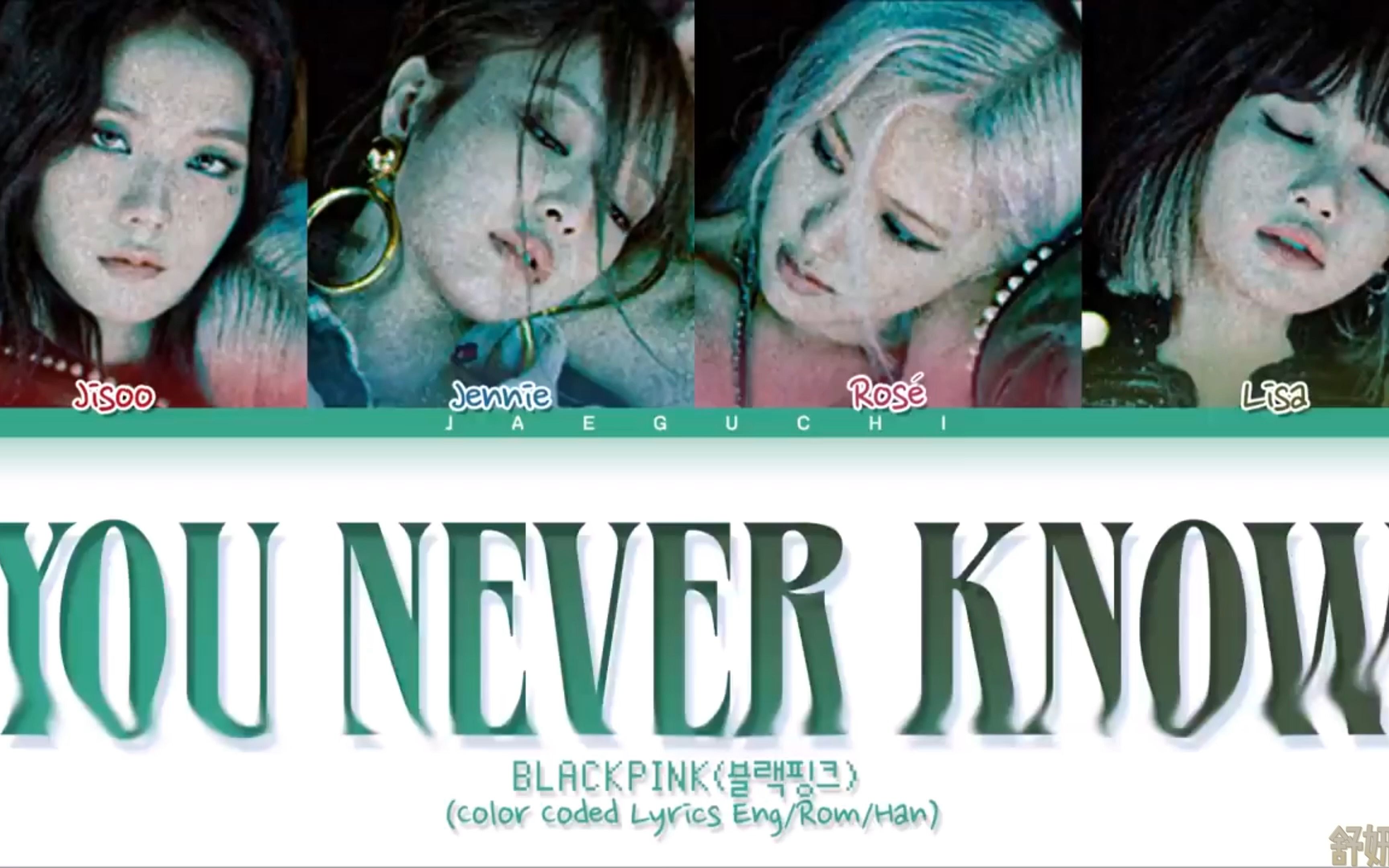 BLACKPINK 首张正规专辑THE ALBUM 收录曲『You Never Know』中字歌词版视频哔哩哔哩bilibili