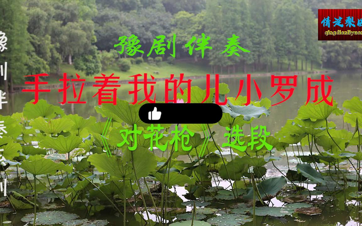 活动作品豫剧伴奏对花枪选段手拉着我的儿小罗成