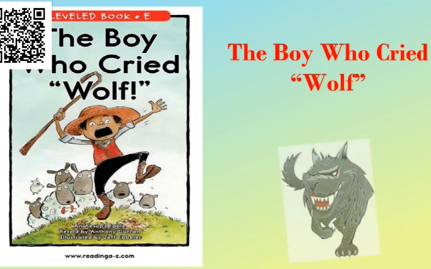 [图]RAZ-E-73 The boy Who Cried Wolf(狼来了）