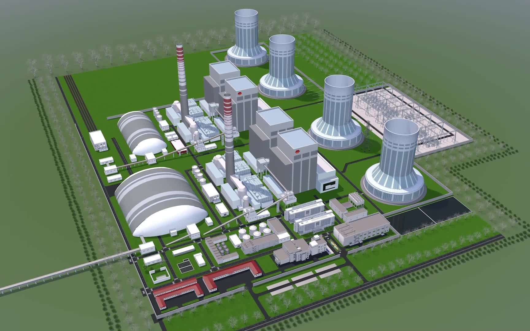 国电双维电厂三维数字化电厂汇报视频_哔哩哔哩_bilibili