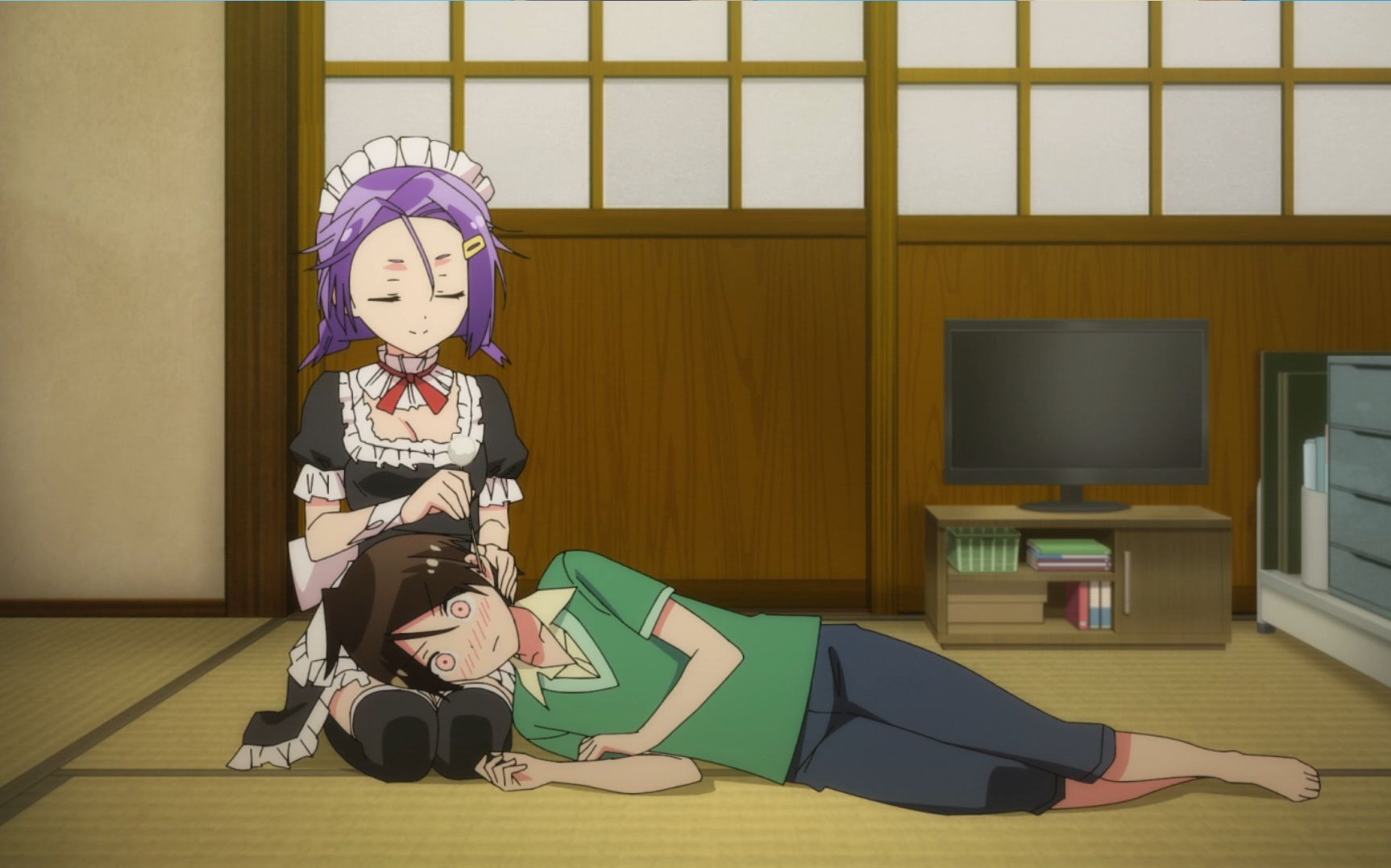 我要在女神大腿里呼吸动漫中那些令人羡慕的膝枕