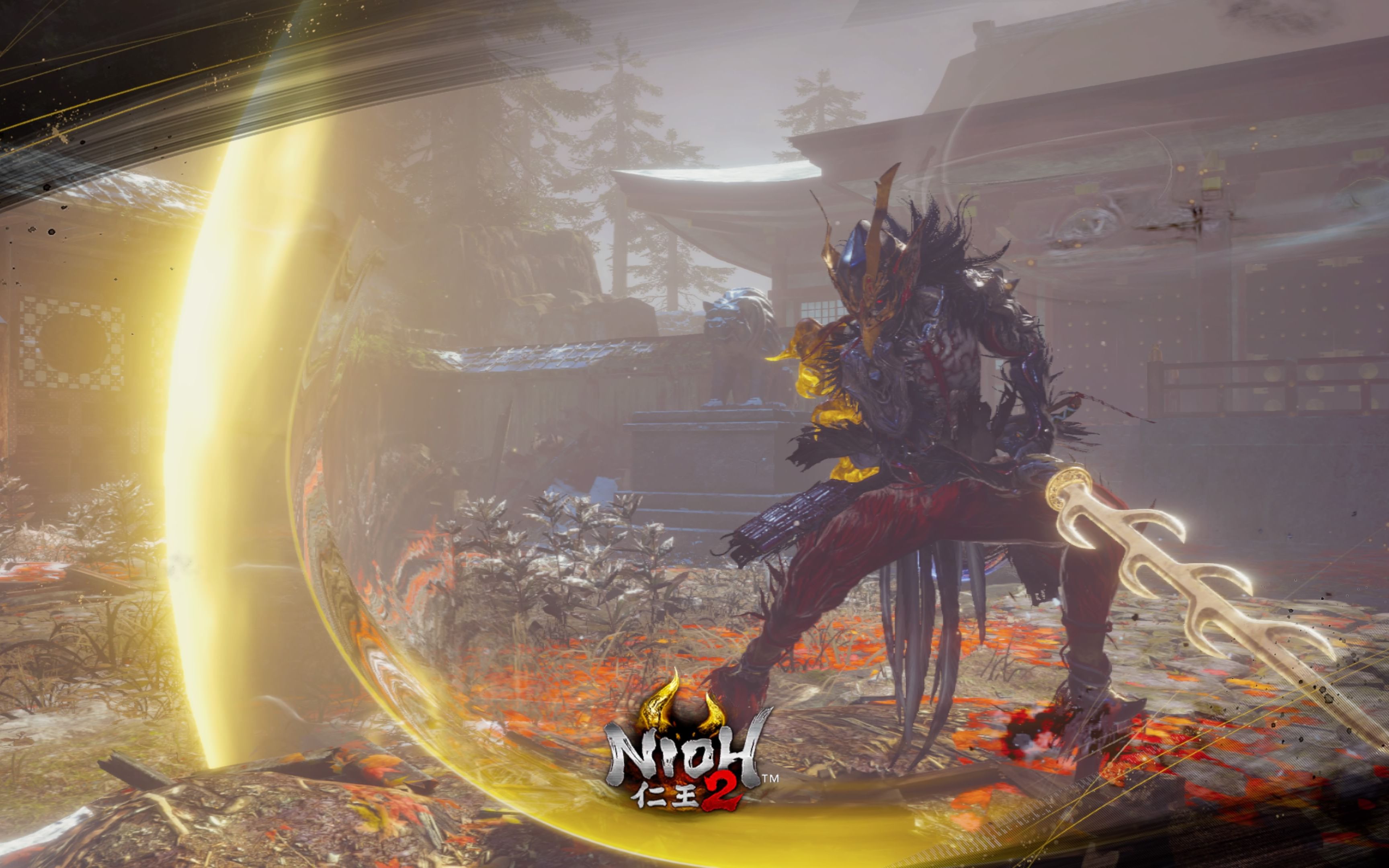 【仁王2】太刀的极致刮痧 无伤奈落狱难行 9源义经