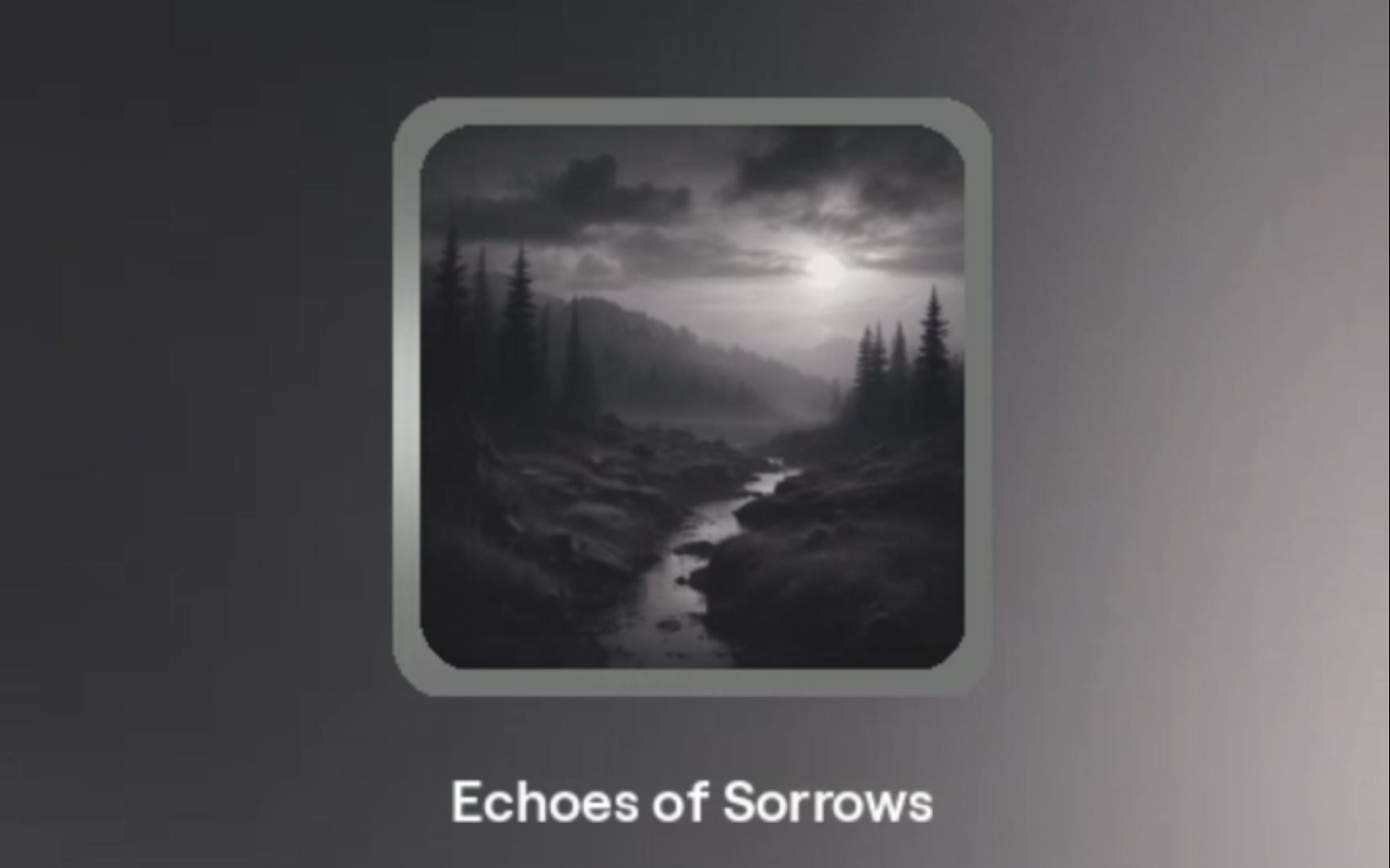 【Suno AI】 原创曲'Echoes of Sorrows'哔哩哔哩bilibili