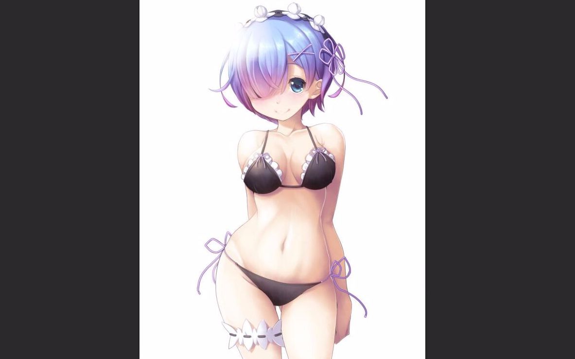 没穿衣服的蕾姆你见过吗?请自备好纸巾【3d】