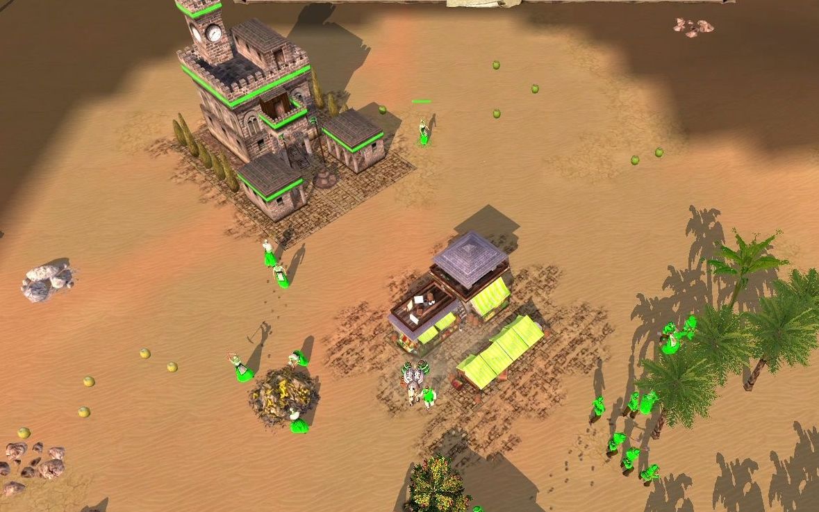 地球帝国2撒哈拉:德国野蛮骑兵开局冲家