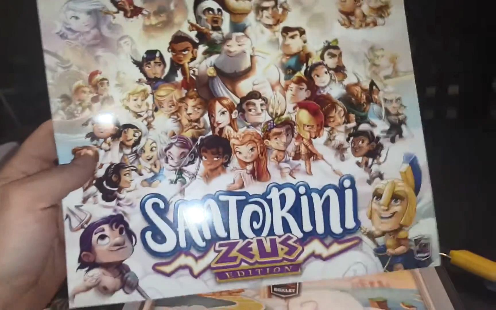 [图]《圣托里尼：宙斯豪华版》开箱Unboxing of Santorini Zeus edition