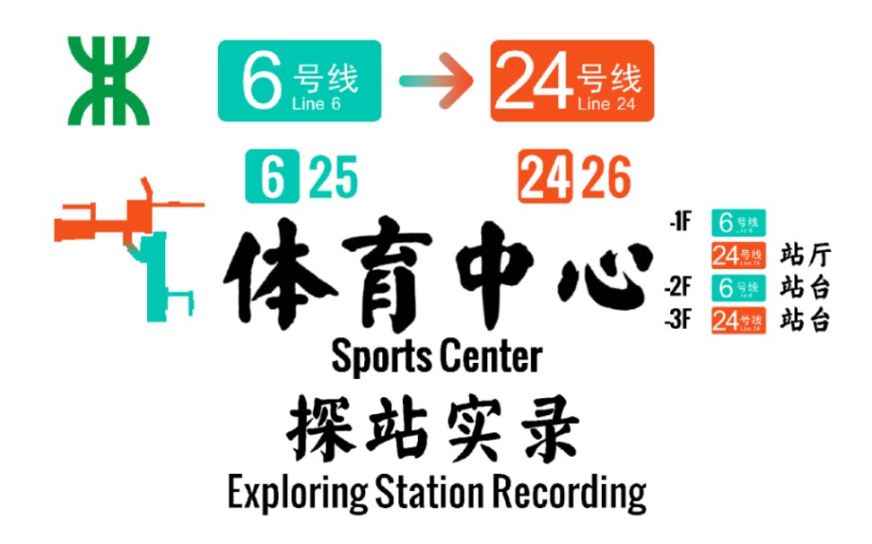 [深圳地铁] 通道预留&空间结构.体育中心站 探站实录哔哩哔哩bilibili