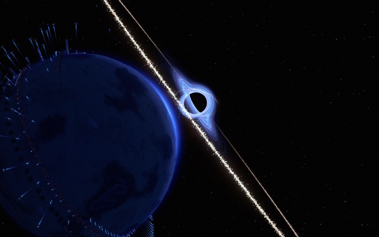 戴森球计划黑洞