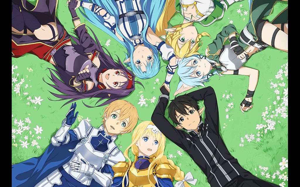 【刀剑神域记忆碎片/记忆重组】全角色立绘 关服留念