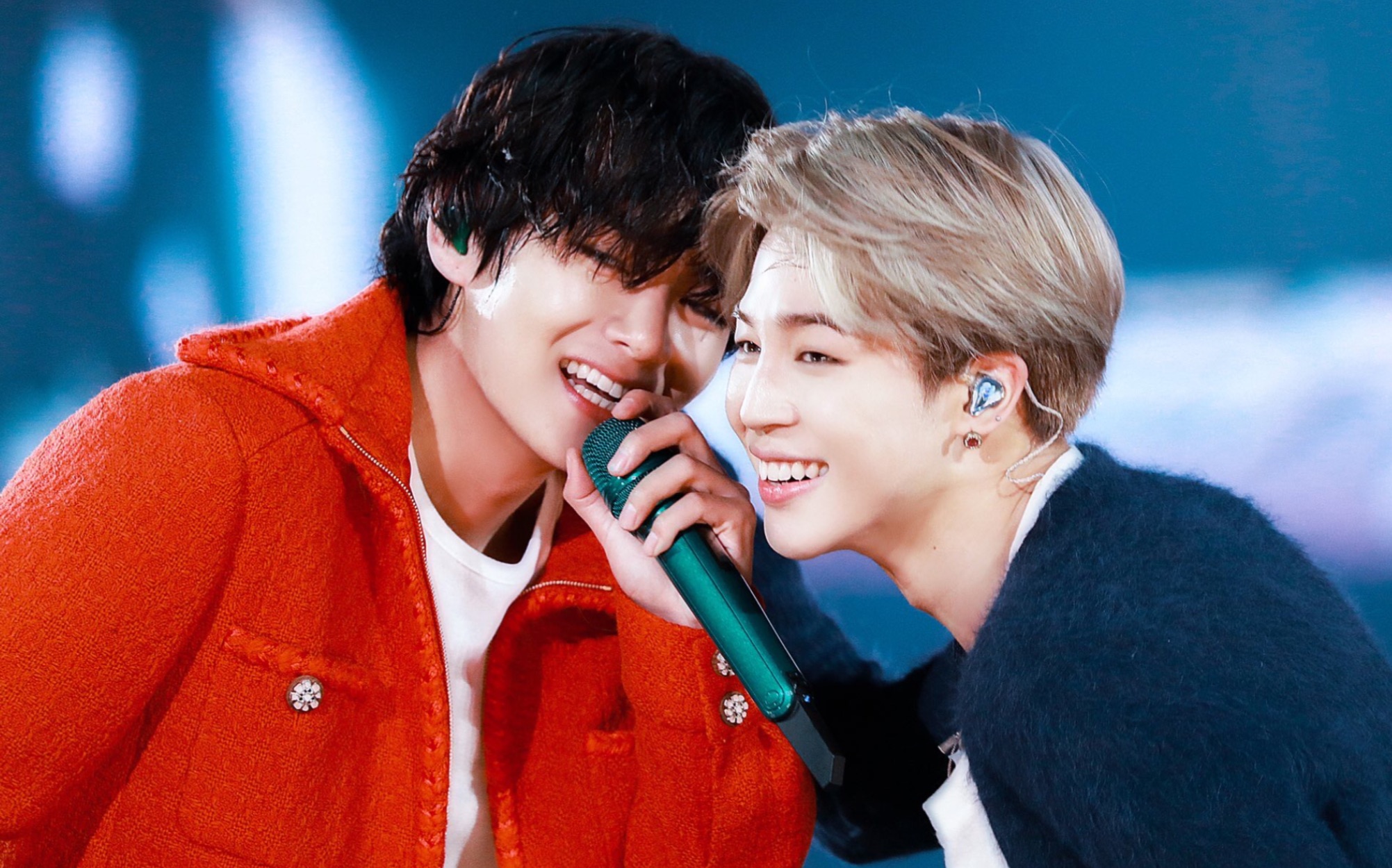 防弹少年团 bang bang con 《friend》亲故啊,两个可爱鬼