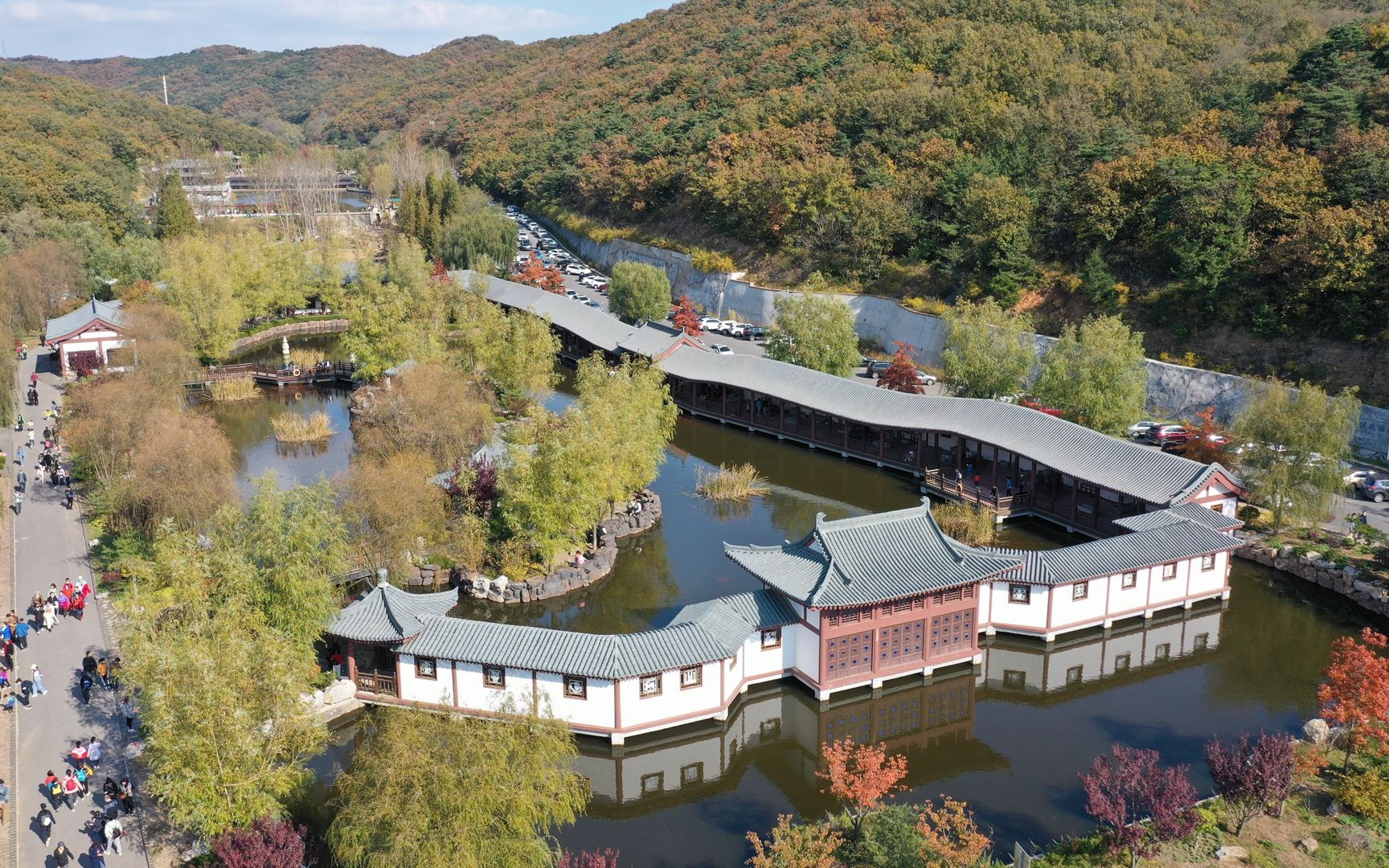 大连横山寺森林公园秋季航拍 (2021.10.24)下