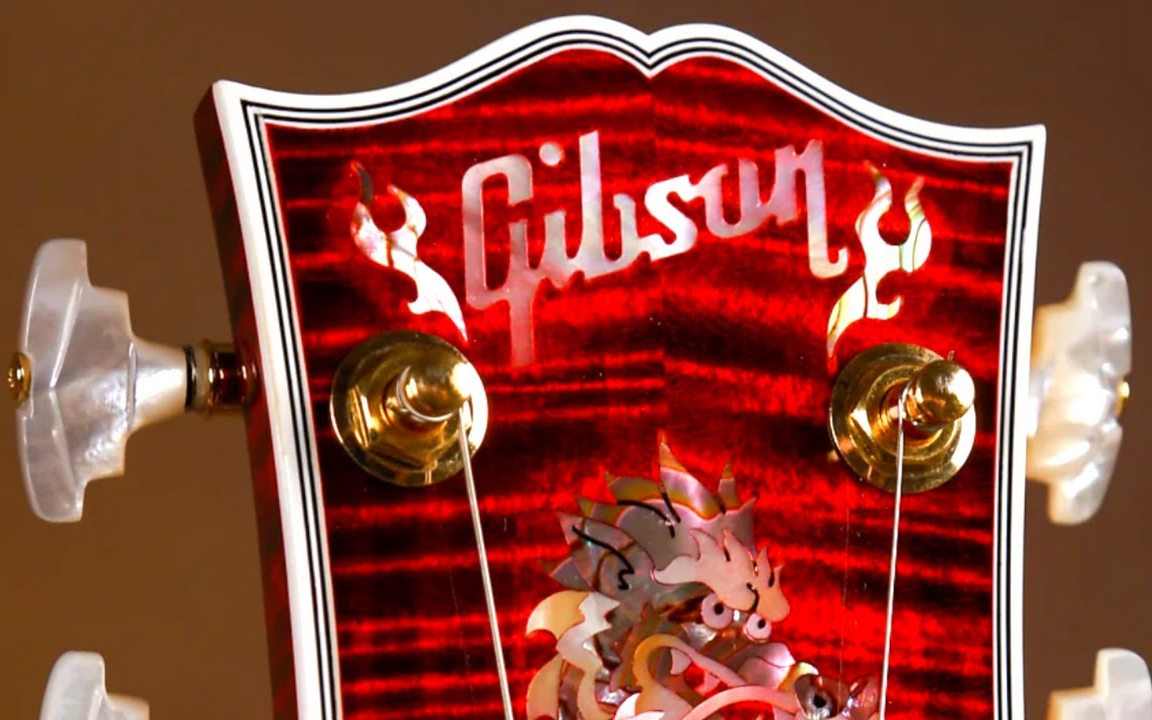 【gibson】2022 gibson中国龙les paul custom