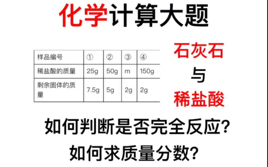 化学计算题怎么做?【初中化学刷题计划01】哔哩哔哩bilibili