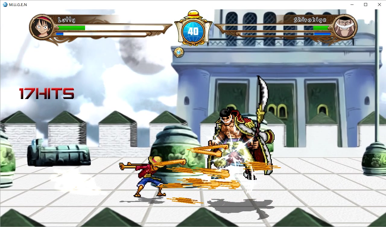 海贼王mugen,(整合),小人物版的海贼王整合,人物还蛮多的.